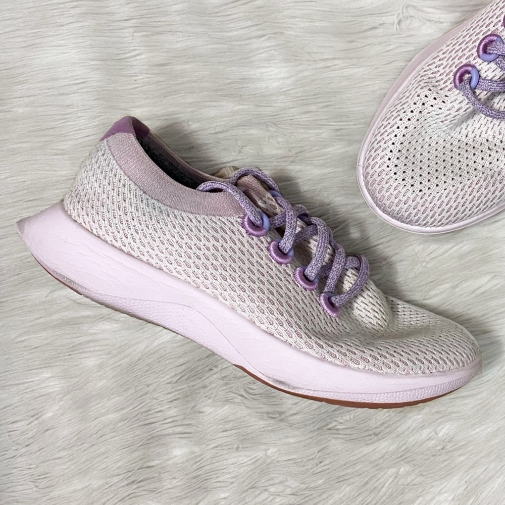 Allbirds Tree Dasher 1 Light Purple Pink Flora Sneakers Athletic Workout Shoes